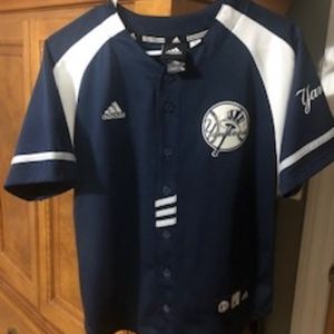 Yankee Youth M, #2 Jeter Jersey / Adidas